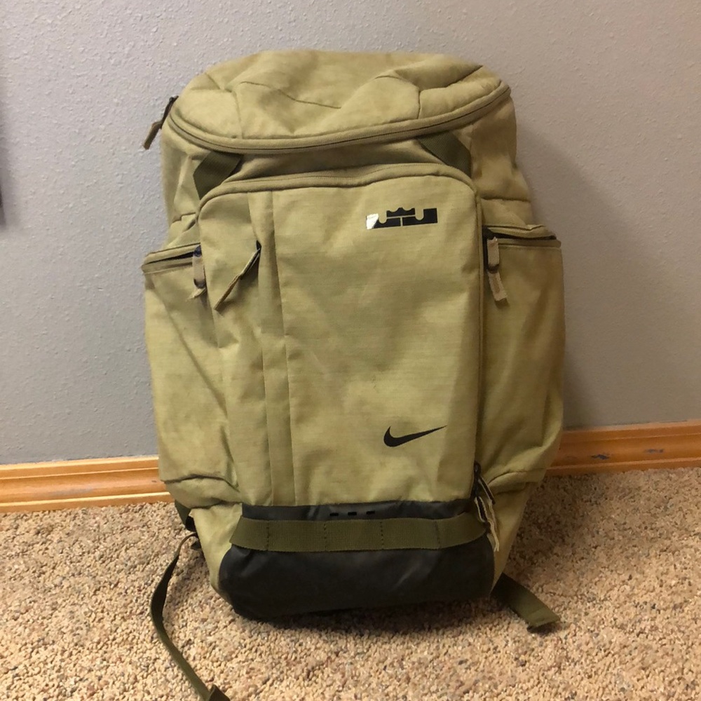 Lebron olive backpack